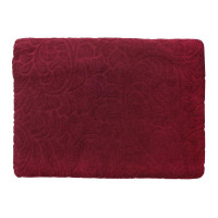 Простирадло махрове Parisa - J-079 N7 бордовий 150*200 (400 гр/м2)