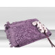 Простирадло махрове Parisa Velour Premium - JV-144 фіолетовий 200*220 (500 гр/м2)