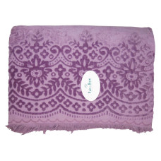 Простирадло махрове Parisa Velour Premium - JV-144 фіолетовий 200*220 (500 гр/м2)