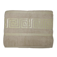 Простирадло махрове Parisa - J-038 Caesar бежевий 200*220 (400 гр/м2)