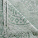 Простирадло махрове Parisa Velour Premium - JV-144 зелене 200*220 (500 гр/м2)