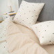 Постільна білизна Isleep Viluta ранфорс з простирадлом на гумці (160*200)  — 25365 євро