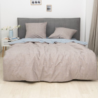 Постільна білизна Isleep Viluta ранфорс з простирадлом на гумці (160*200) - 25373 євро