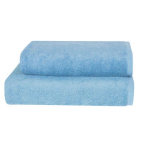 Рушник Parisa Flat Cotton - H-500 (500 г/м2) світло-блакитний 70*140