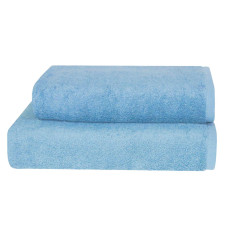 Рушник Parisa Flat Cotton - H-500 (500 г/м2) світло-блакитний 70*140