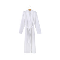 Халат-кімоно з льону Lotus Home — Madrida білий L/XL