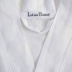 Халат-кімоно з льону Lotus Home — Madrida білий L/XL