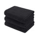 Рушник Lotus Home — Hotel Basic чорний 30*30 (20/2) 600 г/м2