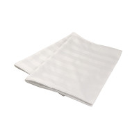 Набір наволочок Руно 50х70 см - сатин-страйп 3x3 білий (2 шт) (26123)