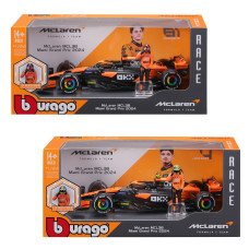 Автомодель з фігуркою — McLaren MCL38 (1:24)