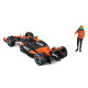Автомодель з фігуркою — McLaren MCL38 (1:24)