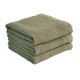 Набір рушників Lotus Home — Rius olive оливковий 30*50 (3 шт.)