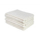 Рушник Lotus Home Готель Premium — Microcotton Stripe Ecru-Kahve 90*150 550 г/м2