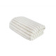 Рушник Lotus Home Готель Premium — Microcotton Stripe Ecru-Kahve 90*150 550 г/м2