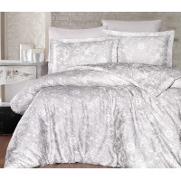 Постільна білизна First Choice сатин — Advina Sampanya євро