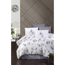 Постільна білизна First Choice ранфорс — Rosemary purple євро