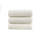 Рушник Lotus Home Готель Premium — Microcotton Stripe Ecru-Kahve 70*140 550 г/м2
