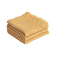 Набір рушників Lotus Home — Rius mustard гірчичний 30*50 (3 шт.)