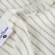 Рушник Lotus Home Готель Premium — Microcotton Stripe Ecru-Kahve 50*90 550 г/м2