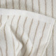 Рушник Lotus Home Готель Premium — Microcotton Stripe Ecru-Kahve 50*90 550 г/м2