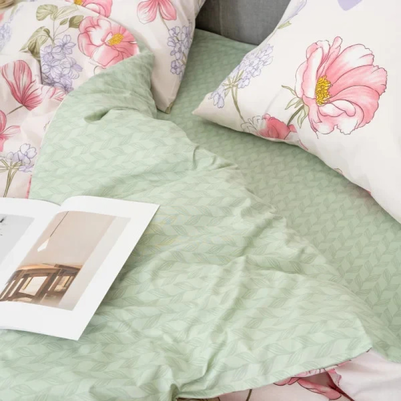 Постільна білизна Viluta ранфорс — 25364 полуторна Постільна білизна Viluta ранфорс — 25364 полуторна