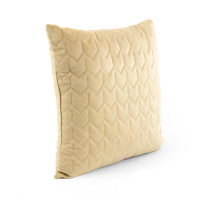 Подушка Руно 40x40 - Beige велюр бежева (22291)