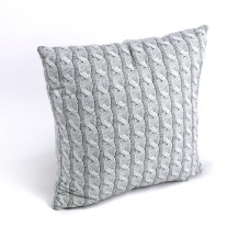 Подушка Руно 50x50 - Grey Braid сіра (22505)