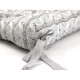 Подушка на стілець Руно 38x38 - Grey Braid сіра (26803)