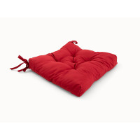 Подушка на стілець Руно 38x38 - Бордова (22241)