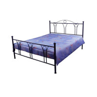 Простирадло Руно 143x215 - Blue сатин блакитна (17843)