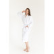 Халат махровий Lotus Home — Nella white L/XL