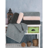Набір рушників Cestepe MicroCotton Delux Premium — Voli-2 50*90 (3 шт.)