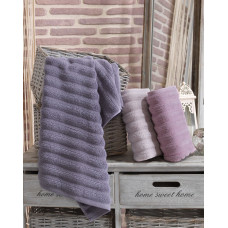 Набір рушників Cestepe MicroCotton Delux Premium — Ezgi-2 50*90 (3 шт.)