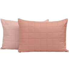 Чохол на подушку Viluta мікрофібра стьобаний 50x70 см - Дует Рожевий кварц