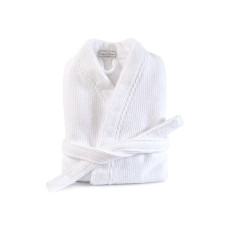 Халат-кімоно Lotus Home — Bold white махровий M
