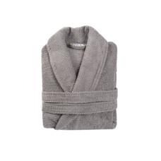 Халат махровий Lotus Home — Nella grey S/M