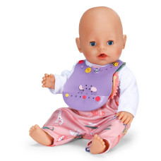Нагрудник для ляльки Baby Born серії Pinplay — Стильне годування