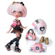 Ігровий набір 4SF Manga Dolls серії Hello Kitty – Золота Роллер Діва