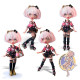 Ігровий набір 4SF Manga Dolls серії Hello Kitty – Золота Роллер Діва