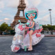 Ігровий набір 4SF Manga Dolls серії Hello Kitty — Красотка Пінк на скутері