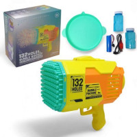 Мильні бульбашки "Bubble Rocket", 132 отвори, акумулятор MIC (267085)