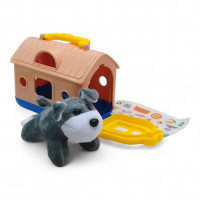 М'яка іграшка "Песик з переноскою" (бежева) MIC (249388)