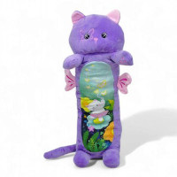 М'яка іграшка "Кіт батон, Казковий" (60 см), бузковий Країна іграшок (247021)