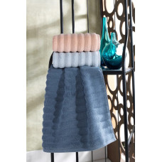 Набір рушників Cestepe MicroCotton Delux Premium — Ezgi-3 50*90 (3 шт.)