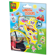 Набір наклейок на вікна — Веселі тварини