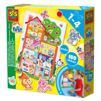 Набір для творчості з наклейками серії My first — Затишний будинок