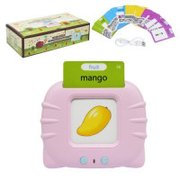 Кишенькова абетка Монтессорі "Котик", 112 карток, рожева (англ.) MIC (227712)