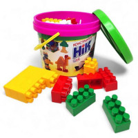 Конструктор дитячий у відрі "НИК" (52 деталі) Unika (13833) Конструктор дитячий у відрі "НИК" (52 деталі) Unika (13833)