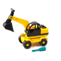 Конструктор з викруткою "Екскаватор" Toys Plast (58957) Конструктор з викруткою "Екскаватор" Toys Plast (58957)