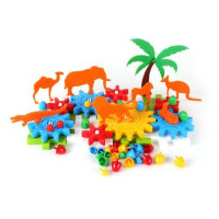 Конструктор "Тварини" 66 деталей Технок (110046) Конструктор "Тварини" 66 деталей Технок (110046)